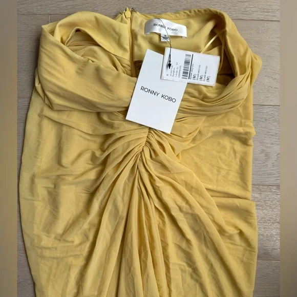 NWT RONNY KOBO CHASE SKIRT IN SUNGLOW - Picture 8 of 8